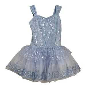 Weissman 15646 Every Girl Can Be a Princess Ballet Tutu XLC Blue Dance 16/18